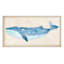 Honeybloom Framed Whale Canvas Wall Art, 16x30