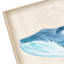 Honeybloom Framed Whale Canvas Wall Art, 16x30