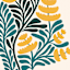 Tall Yellow Flowers Canvas Wall Art, 12x16