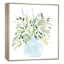 Framed Floral Canvas Wall Art, 19"