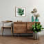 Glass Framed Palm Print Wall Art, 19"