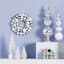 White Glittered Bottlebrush Tree, 16"