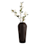 Found & Fable Black Metal Vase, 19"