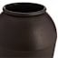 Found & Fable Black Metal Vase, 19"