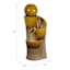 Reactive Glaze 3-Tier Outdoor Fountain With Light Brown, 32"