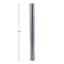 Frosted Grey Shelf Liner, 24x48
