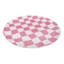 Oh Joy! Pink Checkered Dinner Plate, 10"