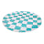 Oh Joy! Blue Checkered Dinner Plate, 10"