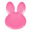 Bunny Brights Pink Bunny Plate, 8.5x11