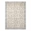 (A437) Penelope Grey Floral Area Rug, 9x12