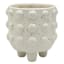 Indoor White Ceramic Planter, 4"