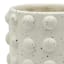 Indoor White Ceramic Planter, 4"