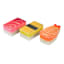 Washabi 3-Pack Sushi Shaped Kitchen Sponges