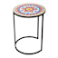 24IN Salma mosaic metal plant stand