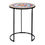 21IN Salma mosaic metal plant stand