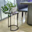 21IN Salma mosaic metal plant stand