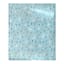 Blue Spring Floral Bunny Printed Plush Throw Blanket, 50x60