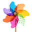 Sunny Club Polka Dot Multicolor Whirligig, 19"