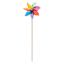 Sunny Club Multicolor Dot Wooden Whirligig, 12"