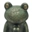 Sitting Yoga Frog Outdoor Garden Statue, 11.5"
