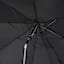 Black Crank & Tilt Round Patio Umbrella with Pom-Pom Fringe, 9'