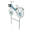 Blue Metal Bike Yard Stake, 27"