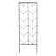 Black Metal Chevron Garden Trellis, 62"