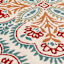 Solstice Annalise Blue & Red Outdoor Area Rug, 5x7