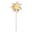 Honeybloom Yellow Honey Bee Whirligig, 41"