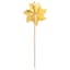 Honeybloom Yellow Honey Bee Whirligig, 19"