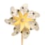 Honeybloom Yellow Honey Bee Whirligig, 19"