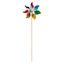 Sunny Club Multicolor Rainbow Holographic Whirligig, 12"