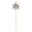 Sunny Club Multicolor Rainbow Holographic Whirligig, 12"