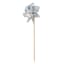 Sunny Club Silver Holographic Whirligig, 19"
