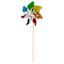 Multicolor Rainbow Holographic Whirligig, 29"