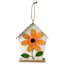 Floral Accent Birdhouse, 10"