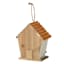 Floral Accent Birdhouse, 10"