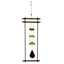 Found & Fable Metal & Wood Wind Chime, 18"