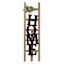 Honeybloom Wooden Home Ladder, 48"