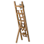 Honeybloom Wooden Home Ladder, 48"