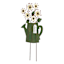Wood & Metal Slatted Yard Stake, 32"