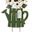 Wood & Metal Slatted Yard Stake, 32"