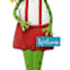 Red Metal Frog Yard Stake, 36"