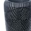 Found & Fable Tallado Tall Black Outdoor Planter, 13.4"