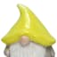 Sunny Club Yellow Gnome Outdoor Garden Statue, 6"