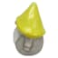 Sunny Club Yellow Gnome Outdoor Garden Statue, 6"
