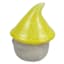 Sunny Club Yellow Gnome Outdoor Garden Statue, 6"