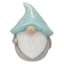 Sunny Club Blue Gnome Outdoor Garden Statue, 6"