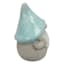 Sunny Club Blue Gnome Outdoor Garden Statue, 6"