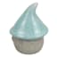 Sunny Club Blue Gnome Outdoor Garden Statue, 6"